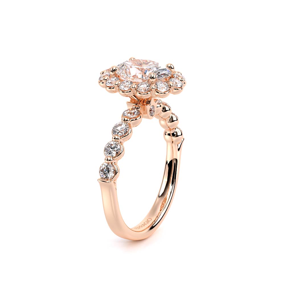 Verragio Halo Oval Engagement Ring
