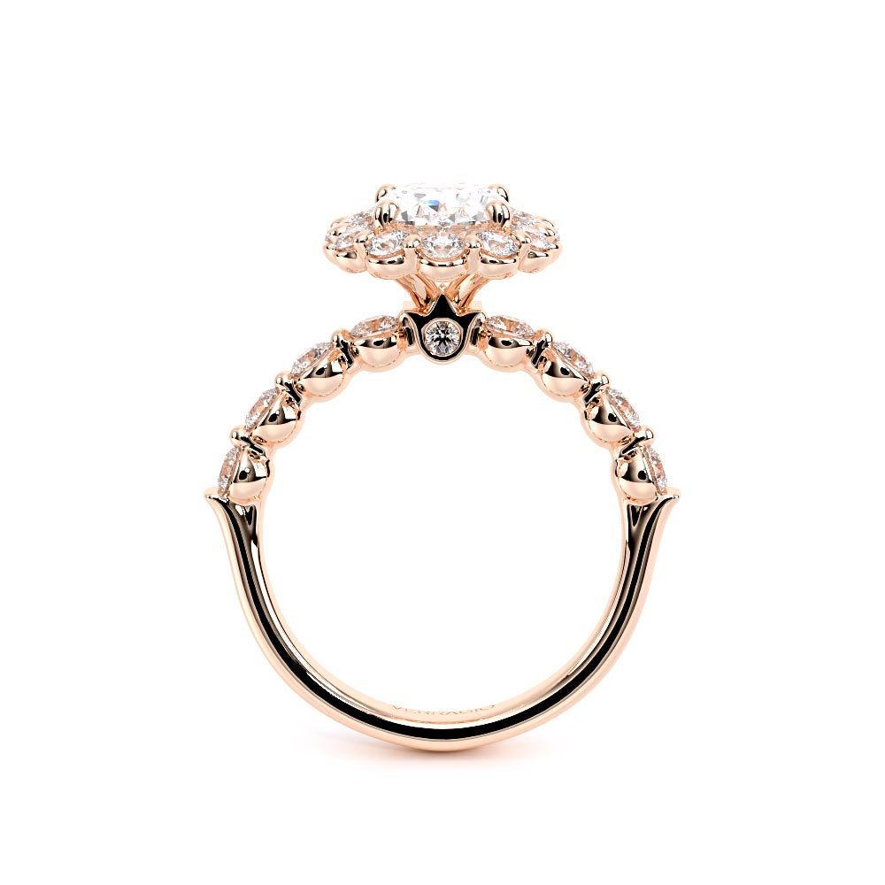Renaissance-990OV25-18K Rose Gold Oval