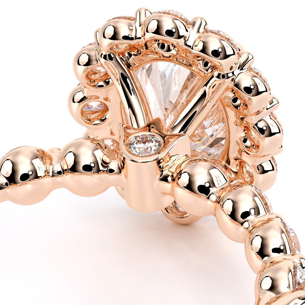 Renaissance-990OV25-18K Rose Gold Oval