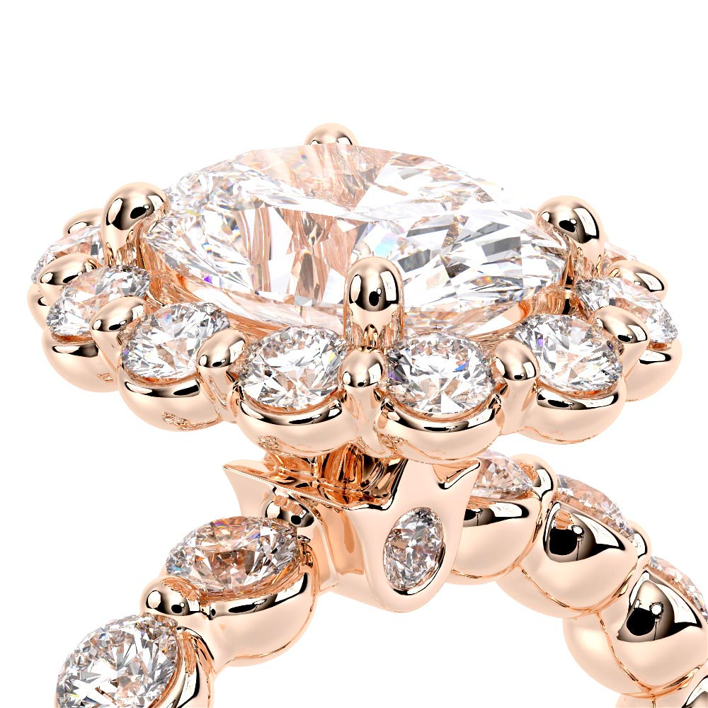 Renaissance-990OV25-18K Rose Gold Oval