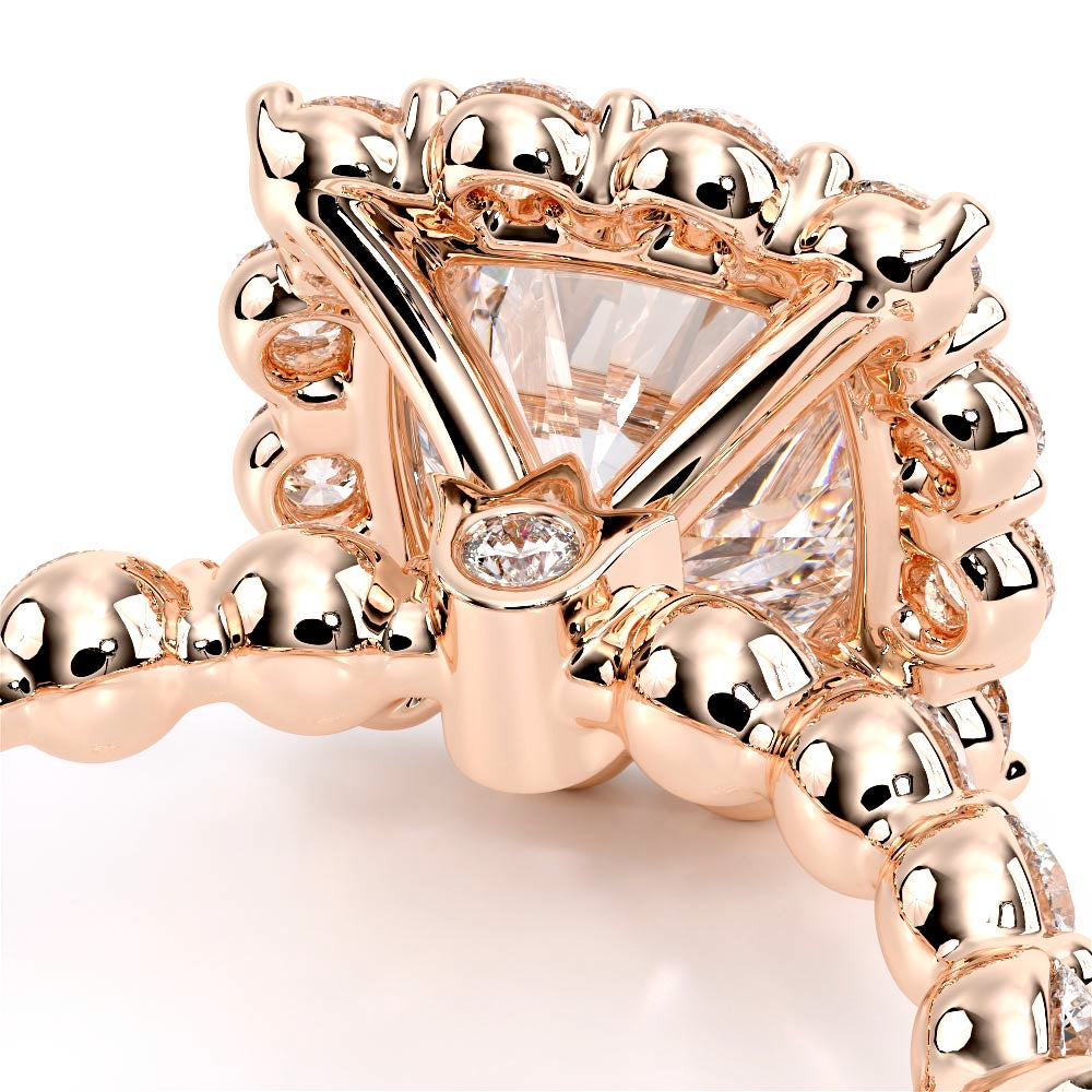 Renaissance-990CU25-18K Rose Gold Cushion
