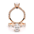 Verragio Pave Oval Engagement Ring