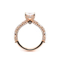 Couture-0490OV25-14K Rose Gold Oval