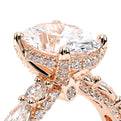 Couture-0490OV25-14K Rose Gold Oval
