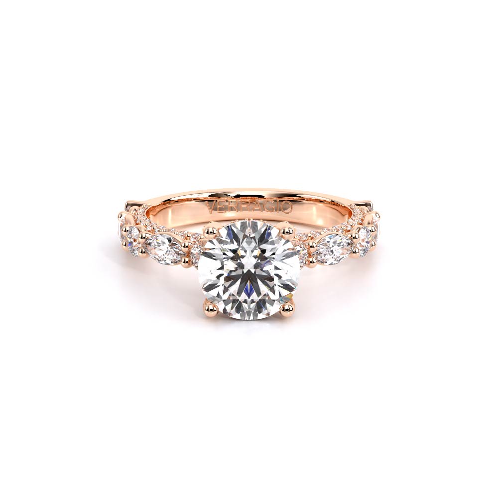 Verragio Pave Round Engagement Ring