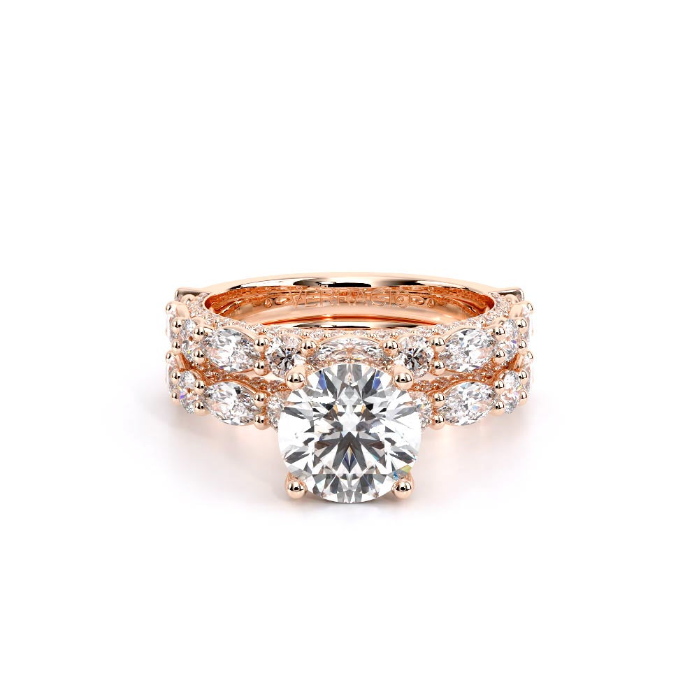 Couture-0490R25-18K Rose Gold Round