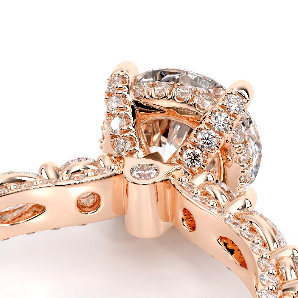 Couture-0490R25-18K Rose Gold Round