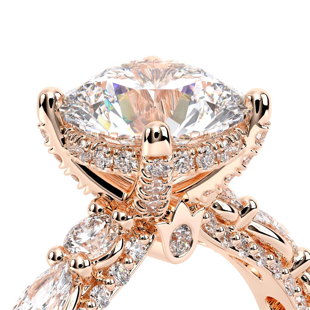 Couture-0490R25-18K Rose Gold Round