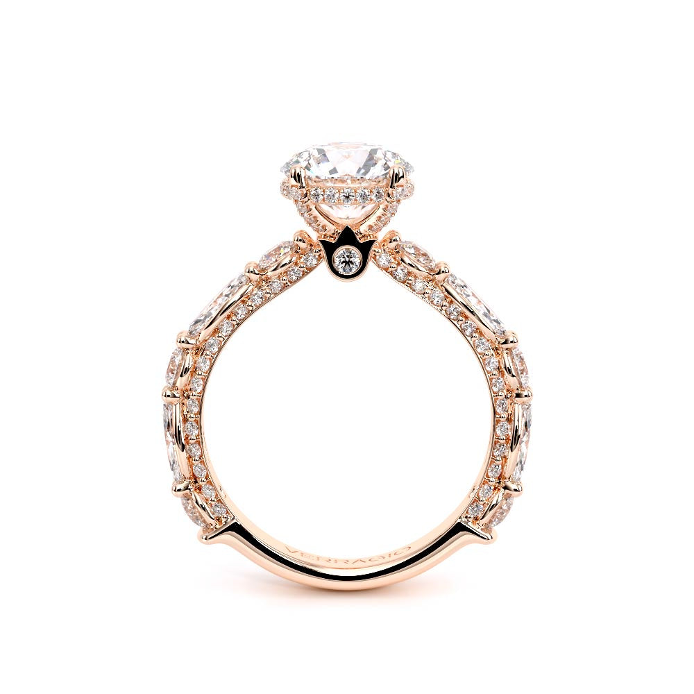 Couture-0490R30-18K Rose Gold Round
