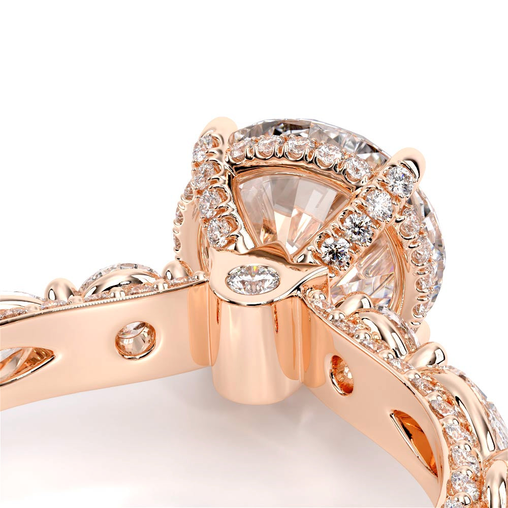 Couture-0490R30-14K Rose Gold Round