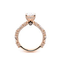Verragio Pave Oval Engagement Ring