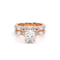 Verragio Pave Oval Engagement Ring