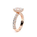Couture-0489EM25-18K Rose Gold Emerald
