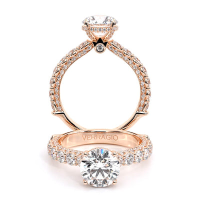 Verragio Pave Round Engagement Ring