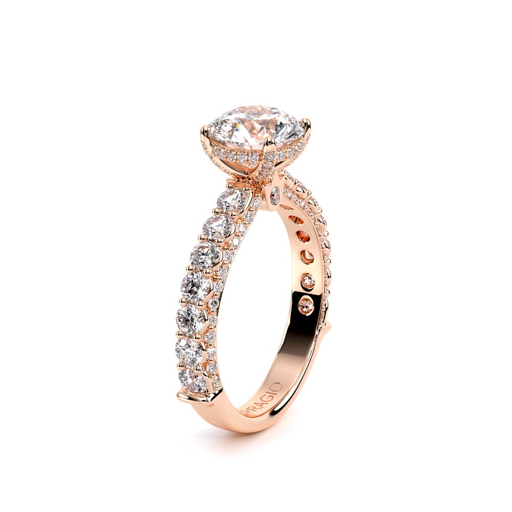 Verragio Pave Round Engagement Ring