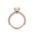 Couture-0489R25-14K Rose Gold Round