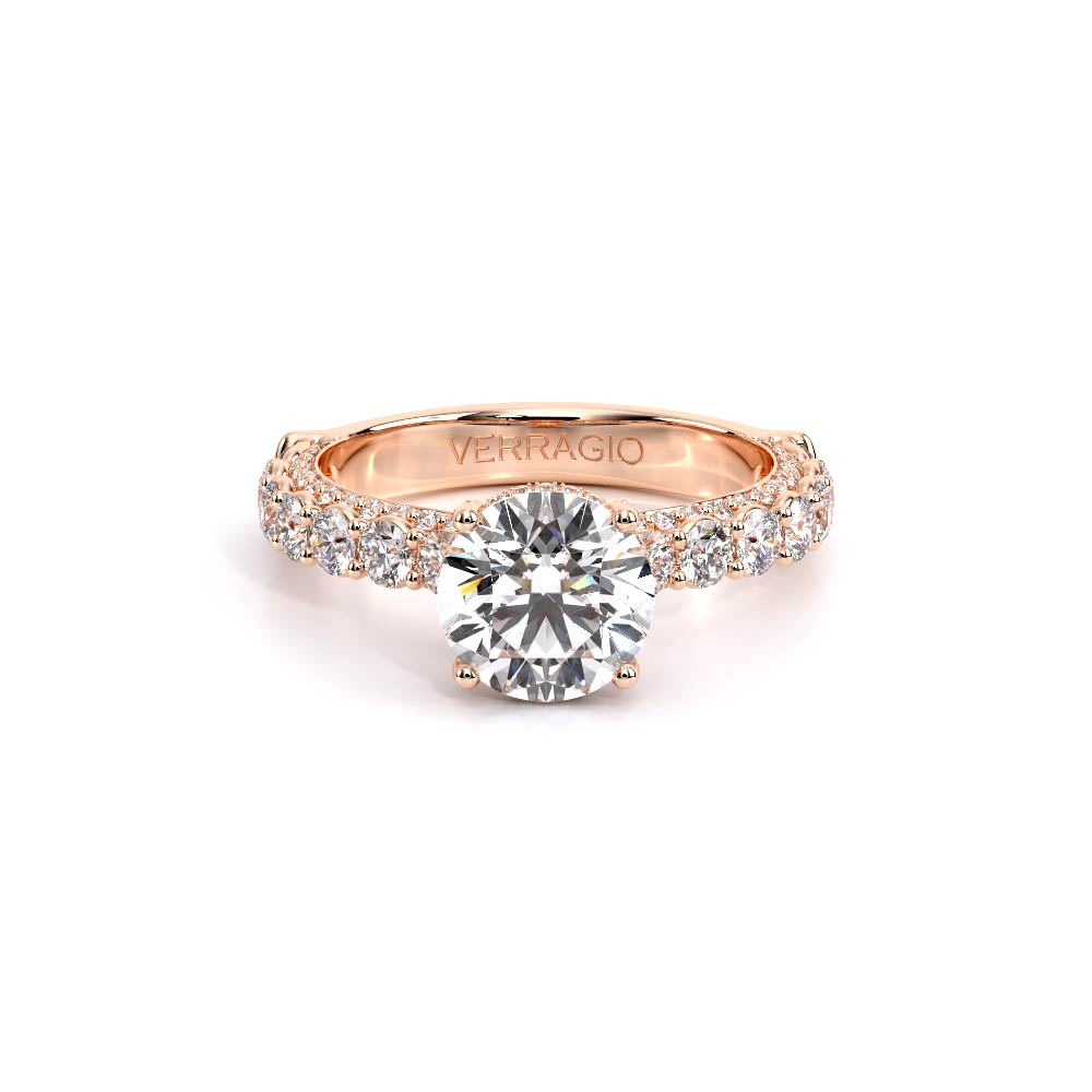 Verragio Pave Round Engagement Ring
