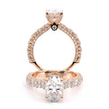 Verragio Pave Oval Engagement Ring