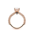 Verragio Pave Oval Engagement Ring
