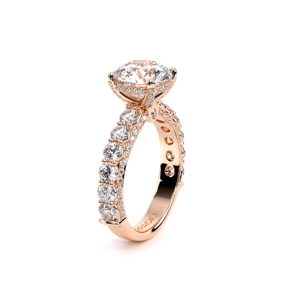 Verragio Pave Round Engagement Ring