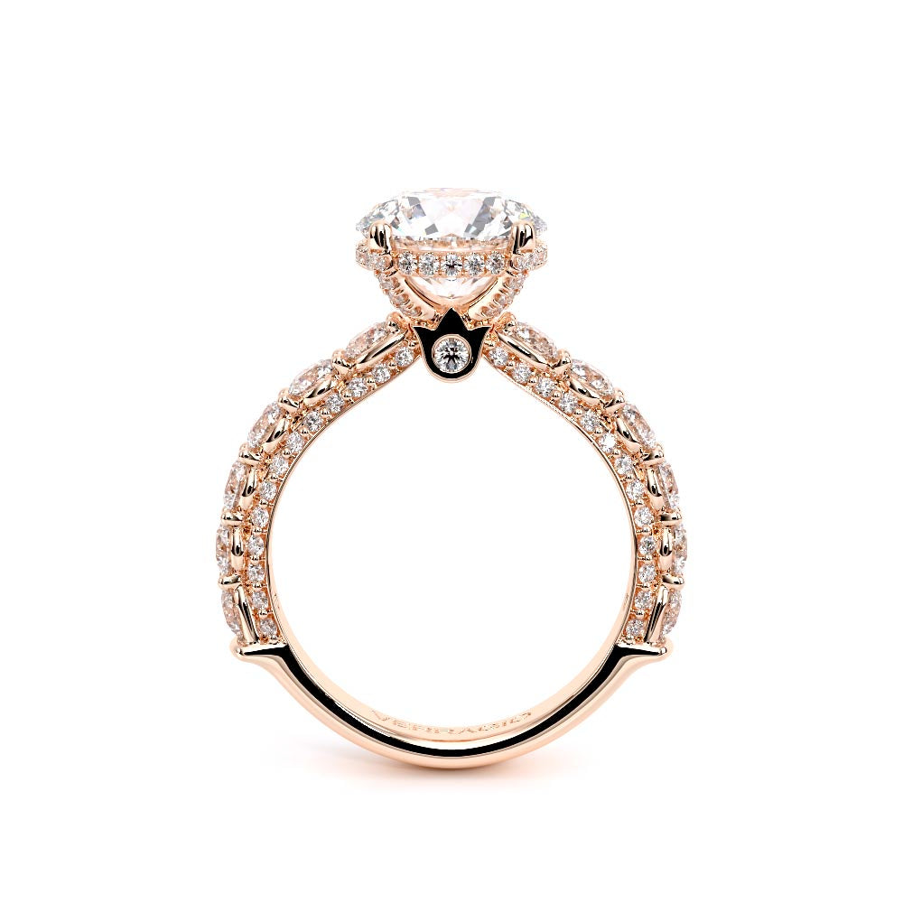 Couture-0489R30-14K Rose Gold Round