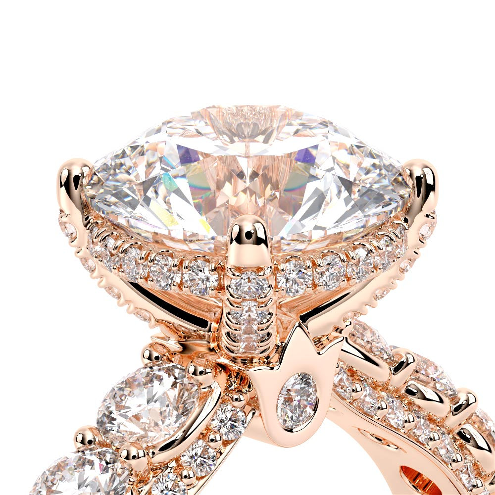 Couture-0489R30-14K Rose Gold Round