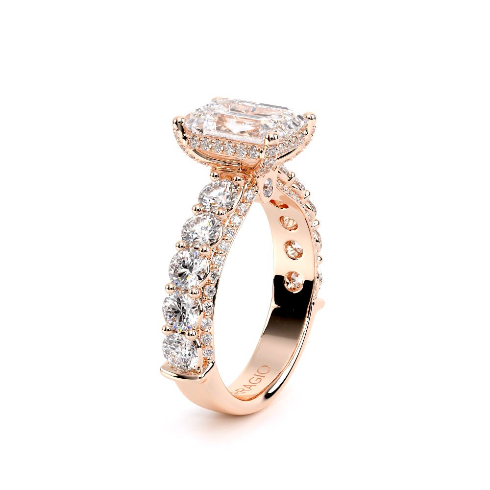 Couture-0489EM34-18K Rose Gold Emerald