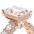 Couture-0489EM34-18K Rose Gold Emerald