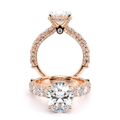 Verragio Pave Oval Engagement Ring