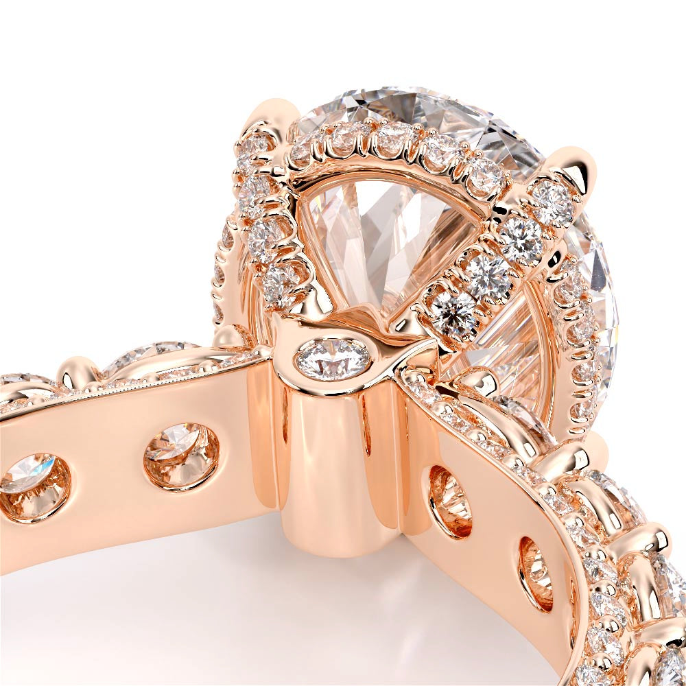 Couture-0489OV34-14K Rose Gold Oval
