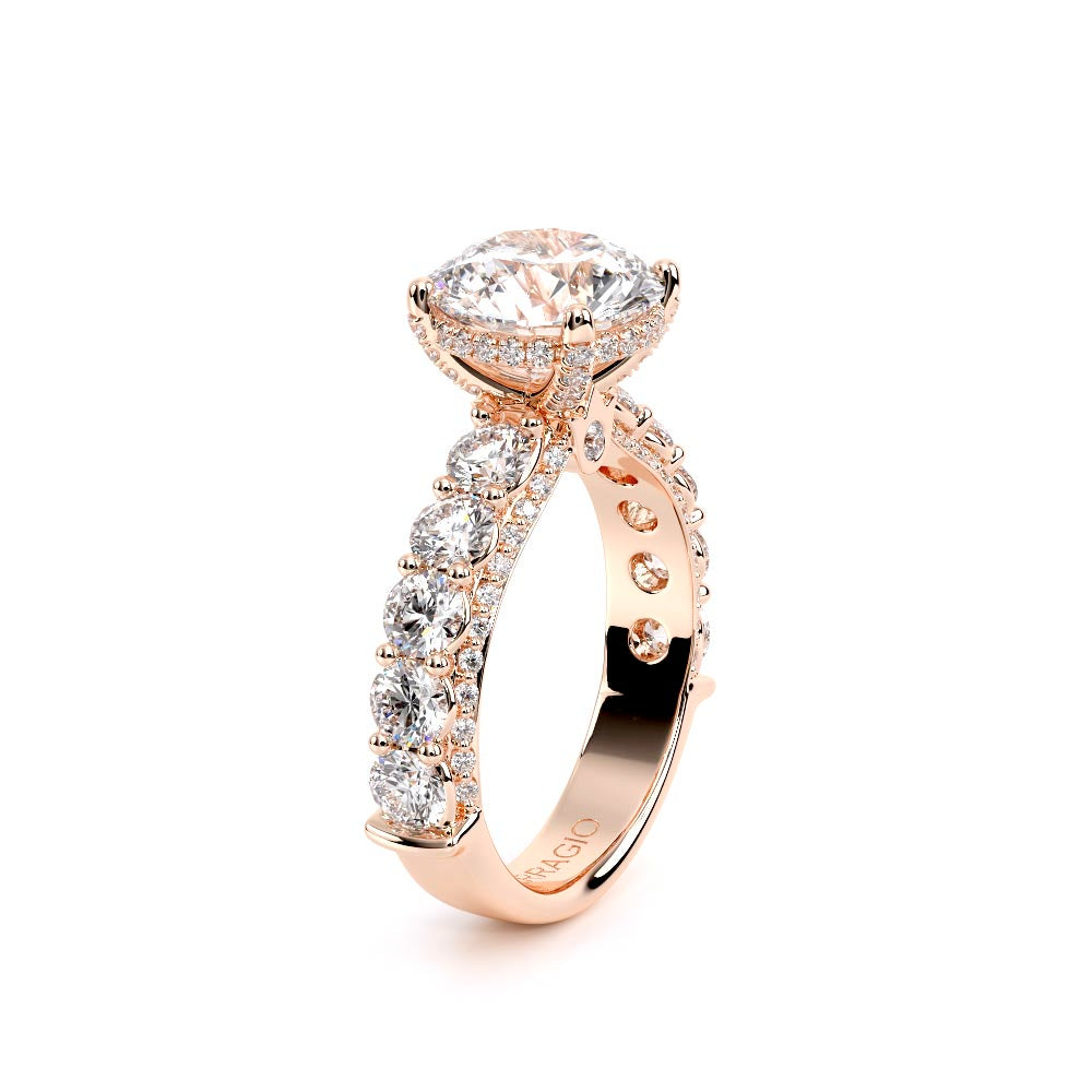 Couture-0489R34-14K Rose Gold Round