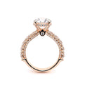 Couture-0489R34-14K Rose Gold Round