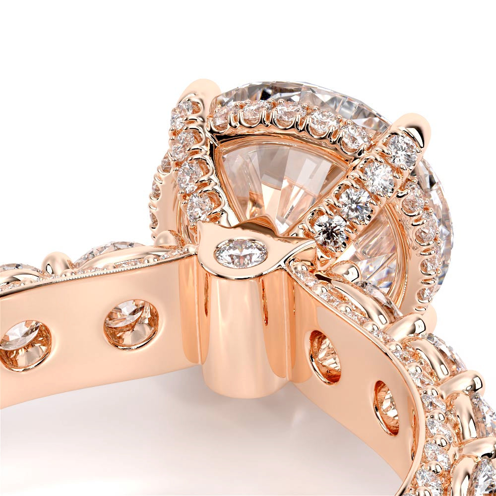 Couture-0489R34-14K Rose Gold Round