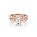 Vanguard-2201EM-18K Rose Gold Emerald