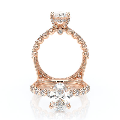 Verragio Halo Oval Engagement Ring