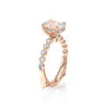 Vanguard-2201OV-18K Rose Gold Oval