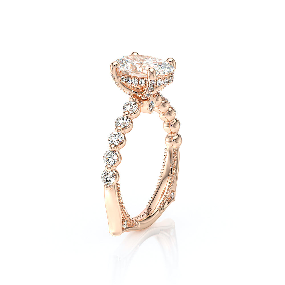 Vanguard-2201OV-18K Rose Gold Oval