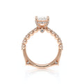 Vanguard-2201OV-14K Rose Gold Oval