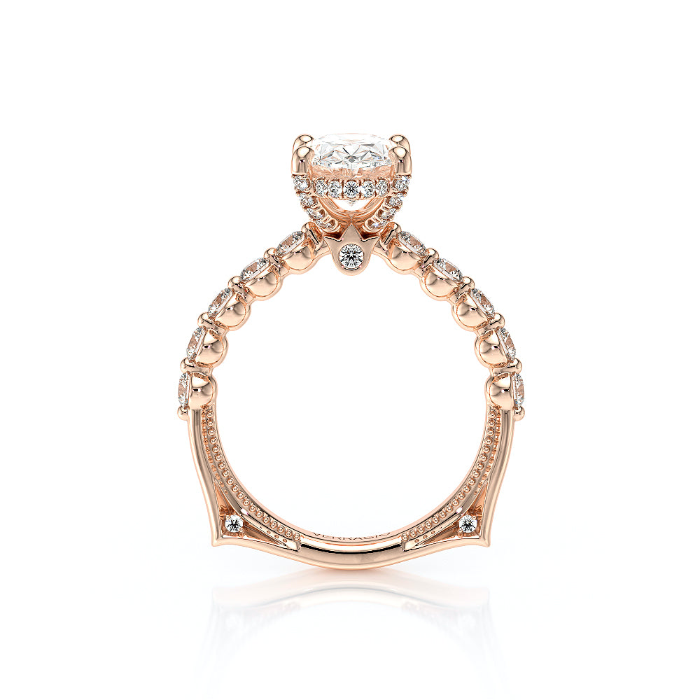 Vanguard-2201OV-18K Rose Gold Oval