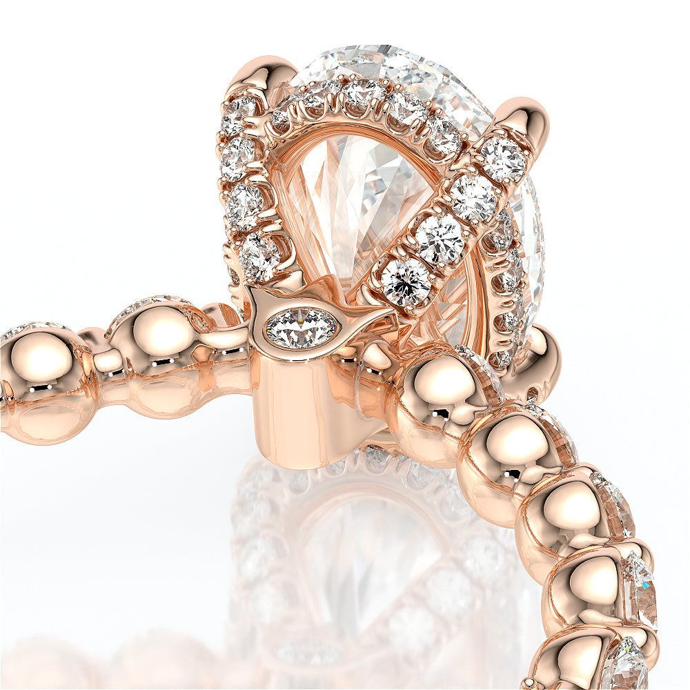 Vanguard-2201OV-14K Rose Gold Oval