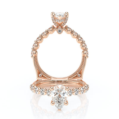 Verragio Halo Pear Engagement Ring