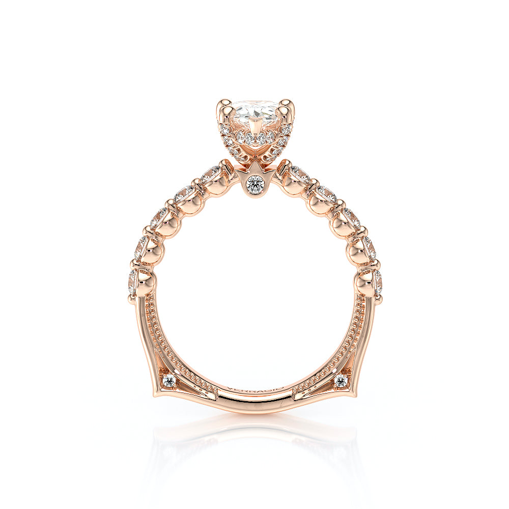Vanguard-2201PS-18K Rose Gold Pear