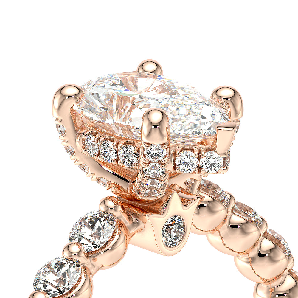 Vanguard-2201PS-18K Rose Gold Pear