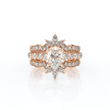 Vanguard-2201PS-18K Rose Gold Pear