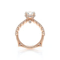 Vanguard-2201R-14K Rose Gold Round