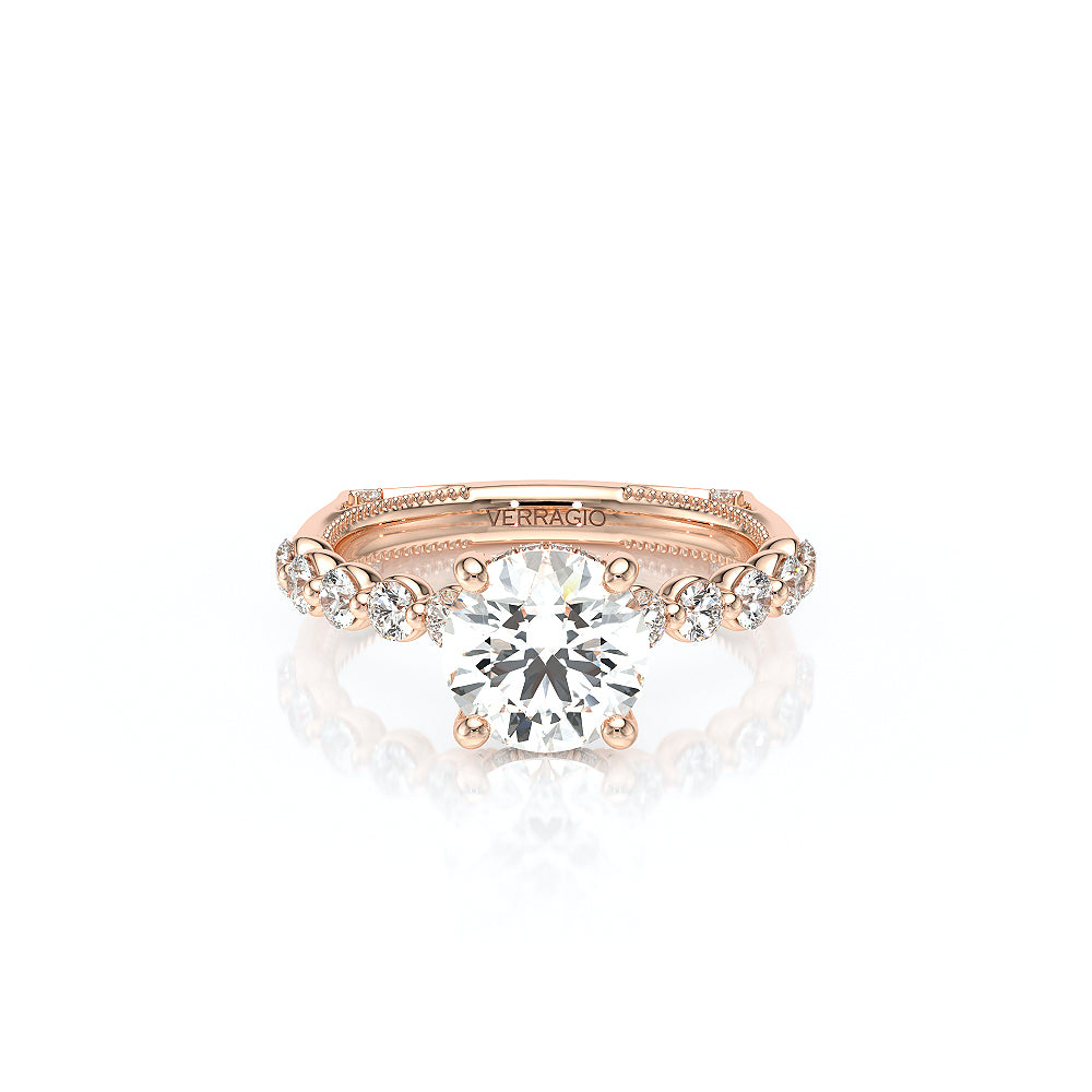 Verragio Halo Round Engagement Ring