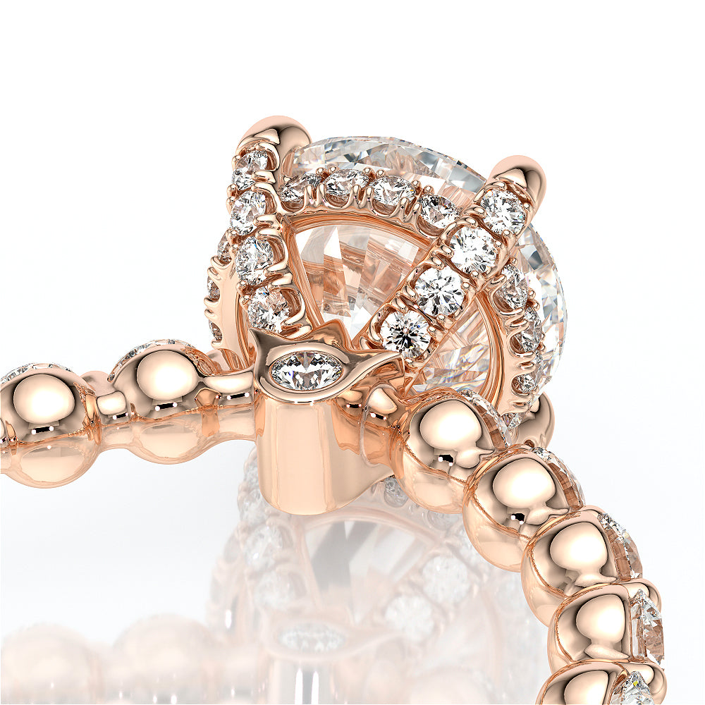 Verragio Halo Round Engagement Ring