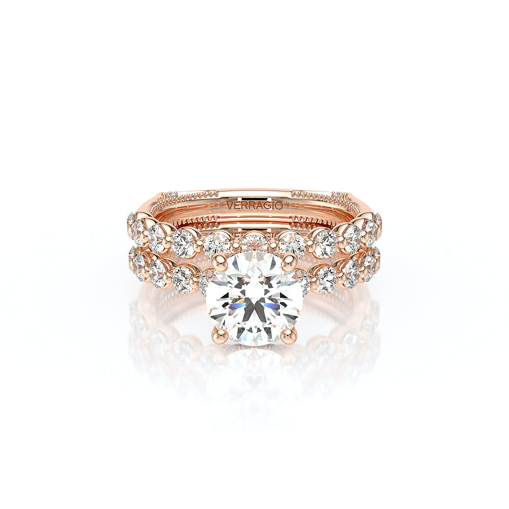 Verragio Halo Round Engagement Ring