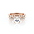 Vanguard-2201R-14K Rose Gold Round