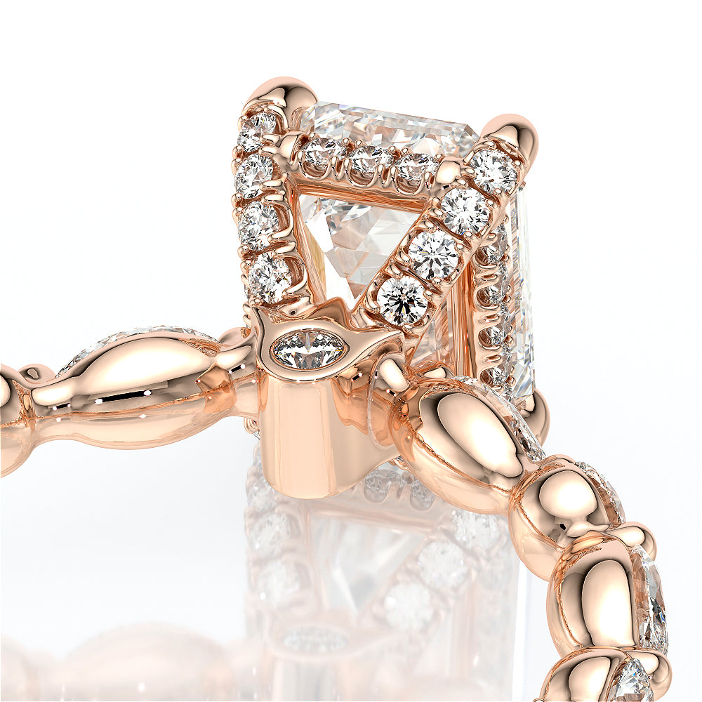 Vanguard-2202EM-18K Rose Gold Emerald